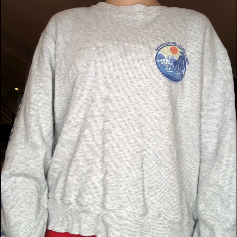 gray golden coast long sleeve t-shirt